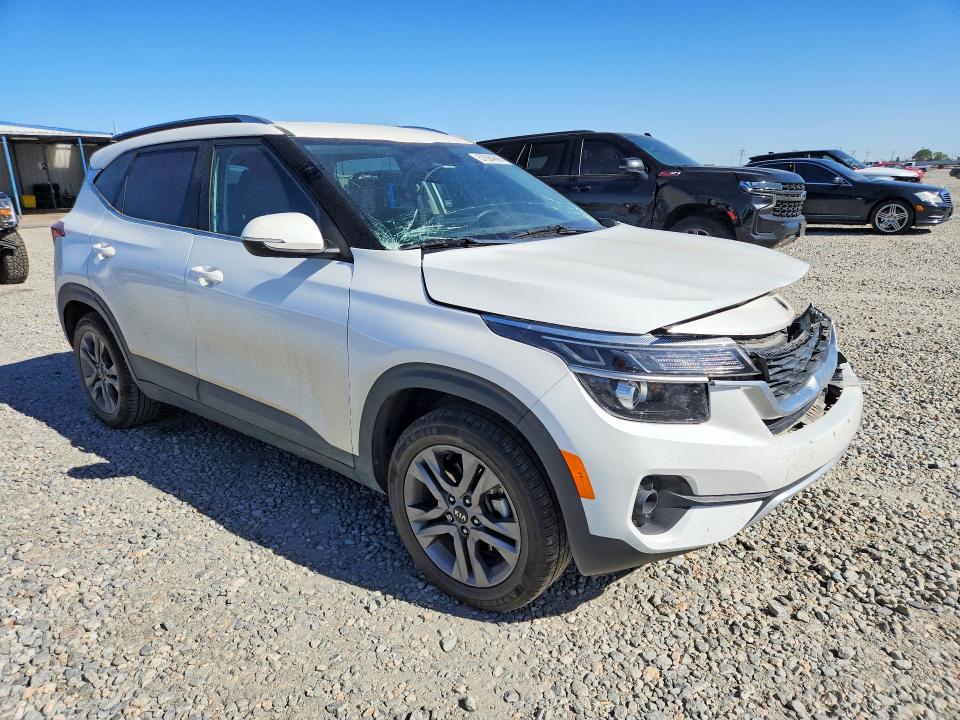 2021 Kia Seltos VIN KNDEUCAA1M7043388 COPART salvage auction — FRONT END, Co - Public - Salvage Title, sold $3,150 on 2026-07-14 (photo 4)