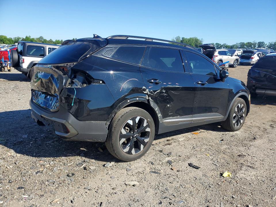 2023 Kia Sportage VIN 5XYK6CAF5PG076829 COPART salvage auction — REAR END, Va - Cert Of Title - Salvage, sold $7,900 on 2026-07-08 (photo 3)