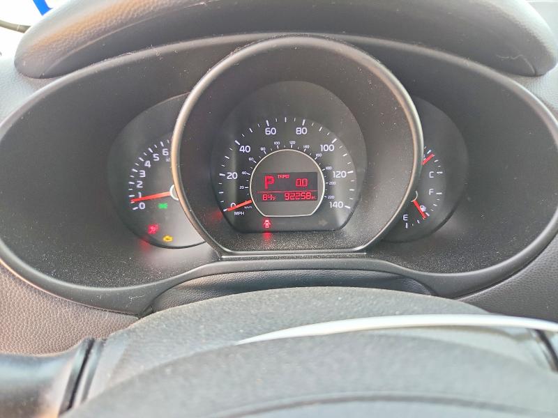 2017 Kia VIN KNDJN2A24H7485960 COPART salvage auction — FRONT END, Tx - Salvage Vehicle Title, sold $650 on 2026-07-15 (photo 9)