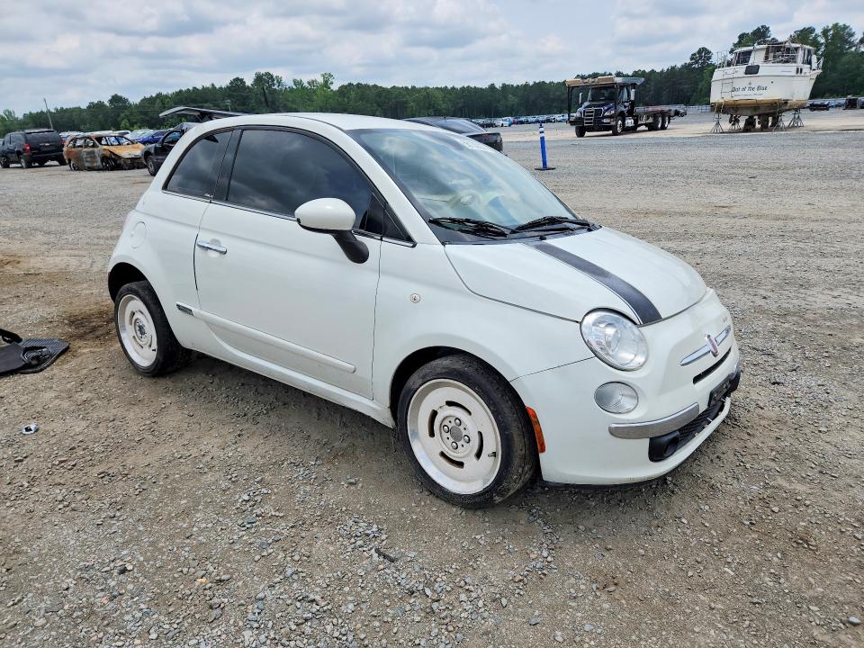 2015 Fiat VIN 3C3CFFCRXFT570810 COPART salvage auction — SIDE, Nc - Salvage Certificate Of Title, sold $225 on 2026-08-10 (photo 4)
