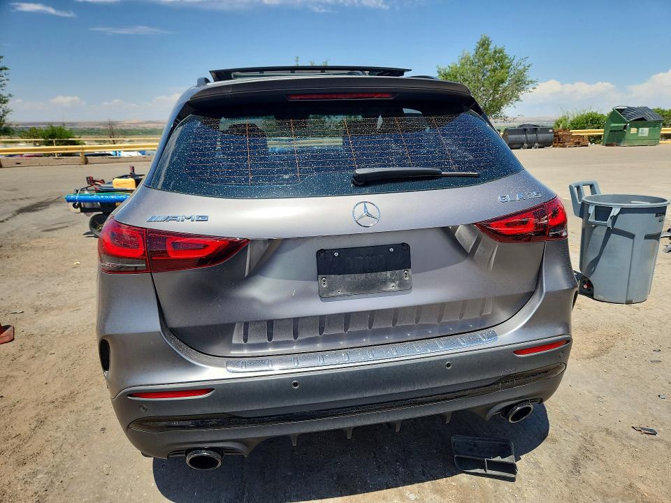 2021 Mercedes-benz Gla-klasse amg VIN W1N4N5BB4MJ265852 COPART salvage auction — FRONT END, Nm - Cert Of Title-Salvage, sold $400 on 2026-07-09 (photo 6)