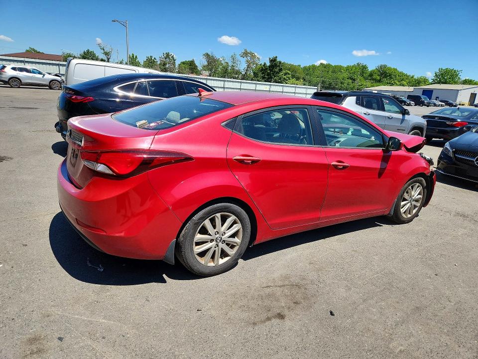 2015 Hyundai VIN KMHDH4AE2FU387482 COPART salvage auction — FRONT END, Nj - Cert Of Title-Salvage, sold $975 on 2026-07-21 (photo 3)