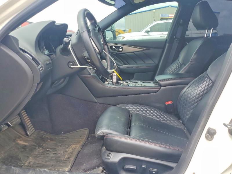2019 Infiniti Q50 VIN JN1FV7ARXKM800515 COPART salvage auction — REAR END, Tx - Salvage Vehicle Title, sold $8,800 on 2026-07-14 (photo 7)