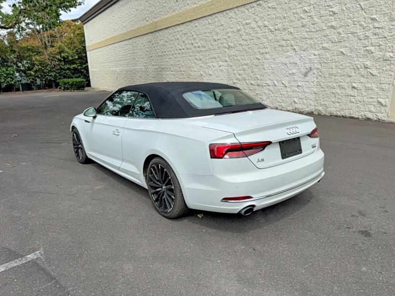 2018 Audi A5 VIN WAUYNGF56JN013336 COPART salvage auction — MINOR DENT/SCRATCHES, Id - Salvage Certificate Of Title (P), sold $9,700 on 2026-07-27 (photo 3)