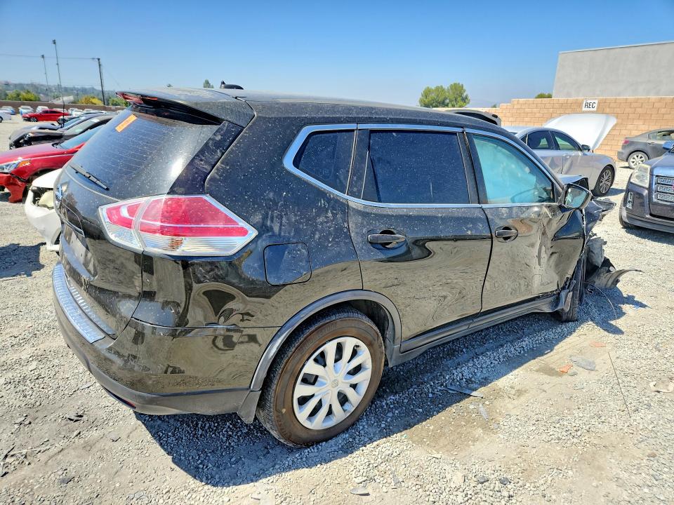 2016 Nissan Rogue VIN JN8AT2MT0GW003634 COPART salvage auction — FRONT END, CA - SALVAGE CERTIFICATE, sold $175 on 2026-07-22 (photo 3)