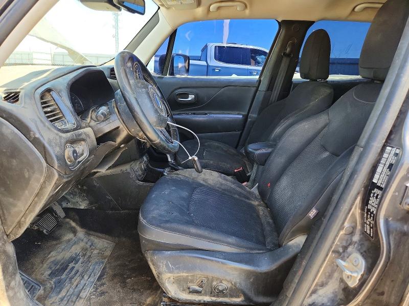 2020 Jeep Renegade VIN ZACNJBBB0LPL07239 COPART salvage auction — FRONT END, Ca - Salvage Certificate, sold $2,600 on 2026-08-06 (photo 7)