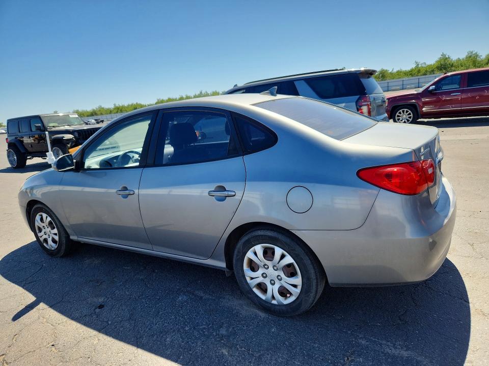 2010 Hyundai Elantra VIN KMHDU4AD9AU190949 COPART salvage auction — FRONT END, CA - SALVAGE CERTIFICATE, sold $950 on 2026-07-20 (photo 2)