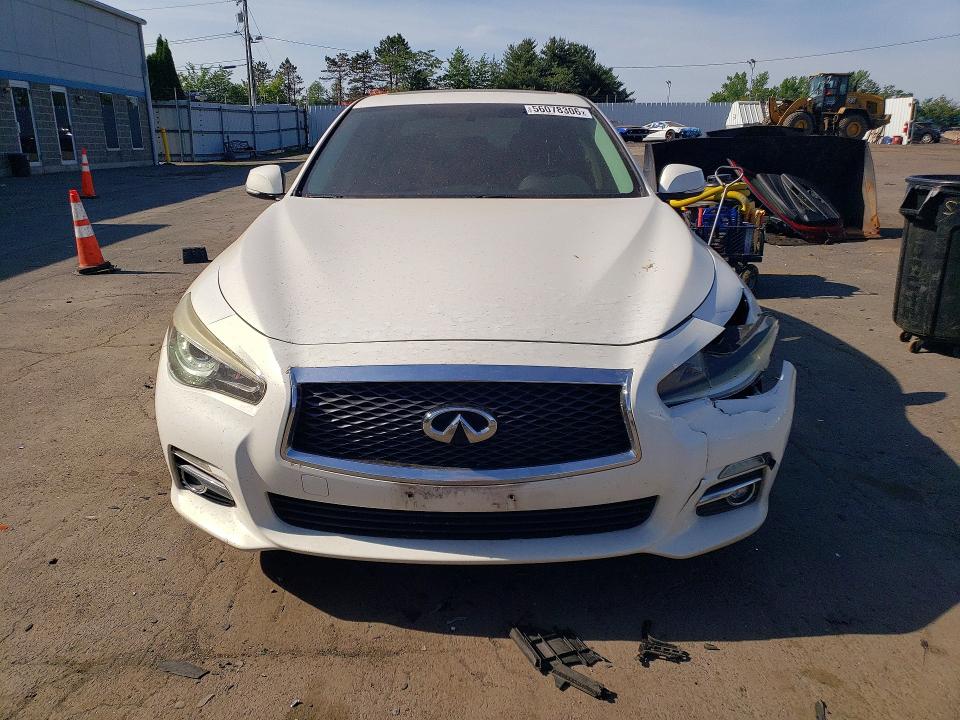 2015 Infiniti Q50 VIN JN1BV7AR1FM419995 COPART salvage auction — FRONT END, Ct - Cert Of Title-Salvage, sold $1,750 on 2026-07-07 (photo 5)