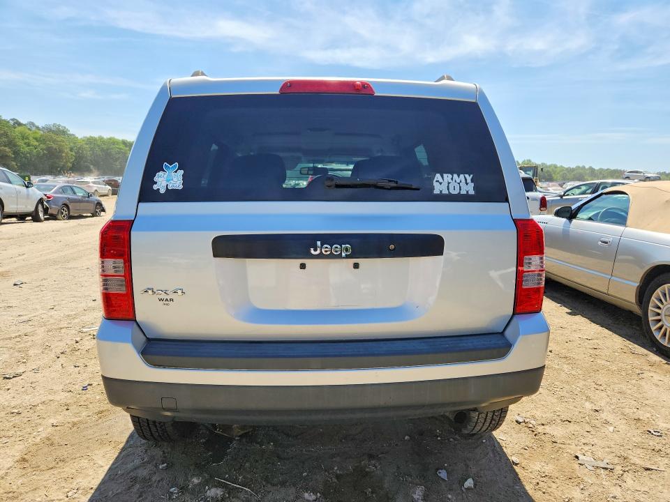 2013 Jeep Liberty (patriot) VIN 1C4NJRBB8DD168182 COPART salvage auction — FRONT END, De - Salvage Certificate, sold $225 on 2026-07-28 (photo 6)