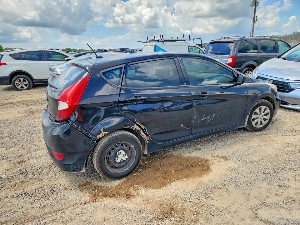 2016 Hyundai VIN KMHCT5AE1GU263589 COPART salvage auction — REAR END, Al - Cert Of Title-Salvage Title, sold $250 on 2026-07-21 (photo 3)
