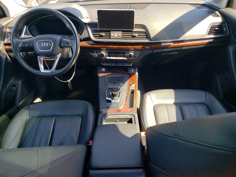 2018 Audi Q5 VIN WA1BNAFY7J2021067 COPART salvage auction — FRONT END, CT - CERTIFICATE OF TITLE, sold $9,500 on 2026-07-07 (photo 8)
