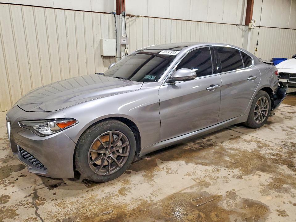 2019 Alfa romeo Giulia VIN ZARFANAN8K7609562 COPART salvage auction — REAR END, Pa - Certificate Of Salvage, sold $7,500 on 2026-07-14 (photo 1)