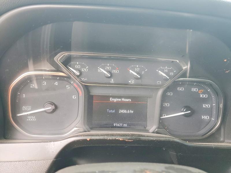 2021 Gmc SIERRA VIN 3GTU9CET6MG302826 COPART salvage auction — FRONT END, Ms - Cert Of Title-Salvaged, sold $2,700 on 2026-07-09 (photo 9)