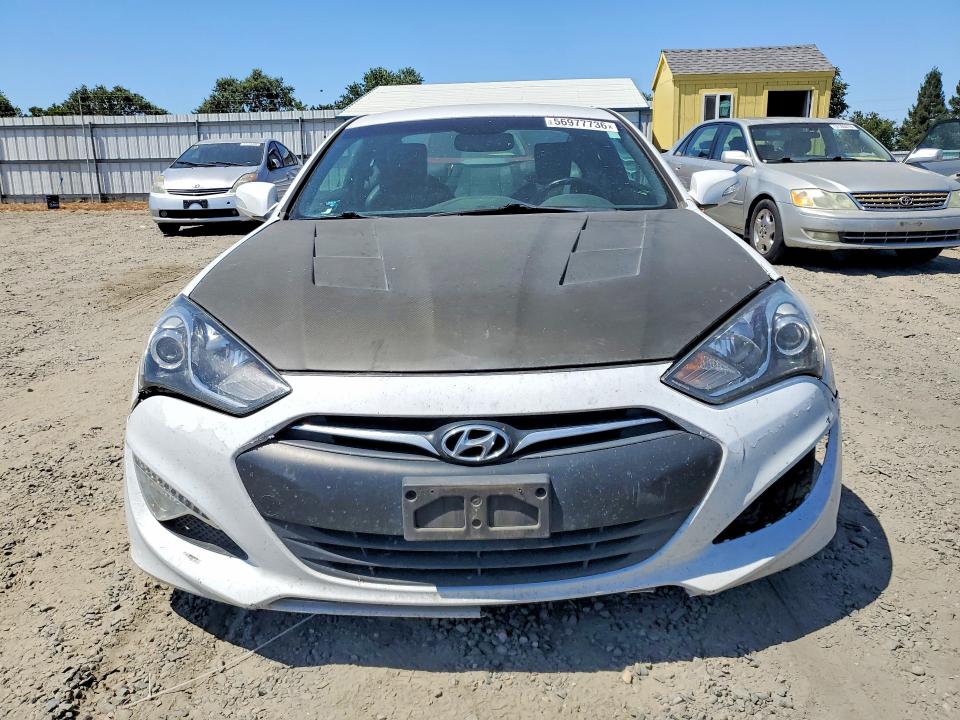 2016 Hyundai Genesis VIN KMHHU6KJ3GU131759 COPART salvage auction — FRONT END, CA - SALVAGE CERTIFICATE, sold $625 on 2026-07-21 (photo 5)