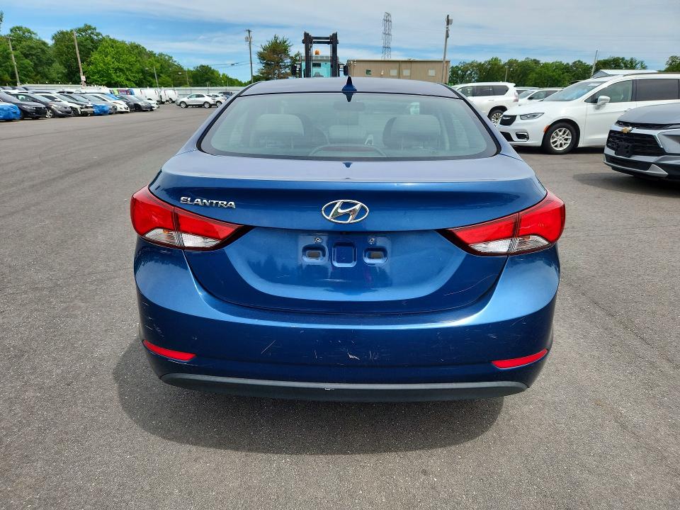 2015 Hyundai Elantra VIN KMHDH4AE6FU446999 COPART salvage auction — MINOR DENT/SCRATCHES, Va - Certificate Of Title, sold $125 on 2026-07-28 (photo 6)