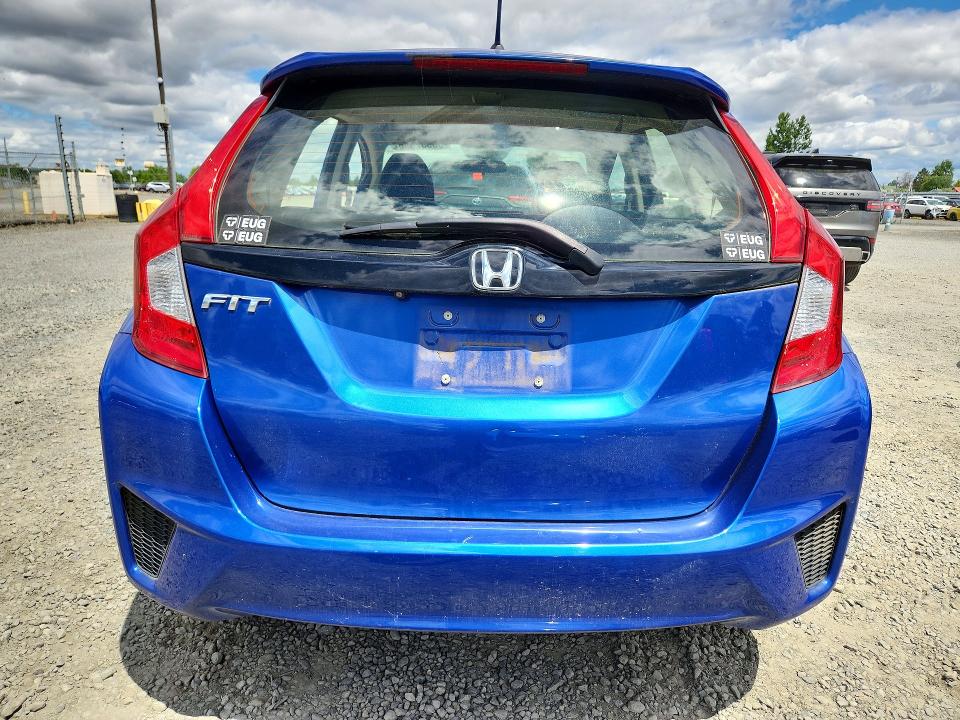 2016 Honda Fit VIN JHMGK5H52GX013810 COPART salvage auction — SIDE, Or - Salvage Title Certificate, sold $3,250 on 2026-07-14 (photo 6)