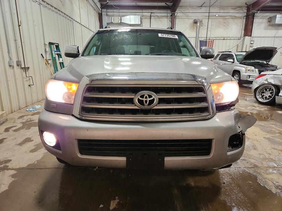 2008 Toyota Sequoia VIN 5TDBY68A08S005032 COPART salvage auction — FRONT END, Wi - Certificate Of Title, sold $2,350 on 2026-07-06 (photo 5)