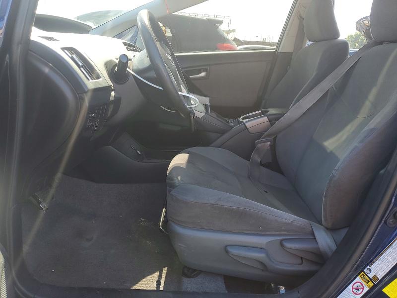 2012 Toyota Prius VIN JTDKN3DU1C1522711 COPART salvage auction — REAR END, Ca - Salvage Certificate, sold $1,000 on 2026-07-15 (photo 7)