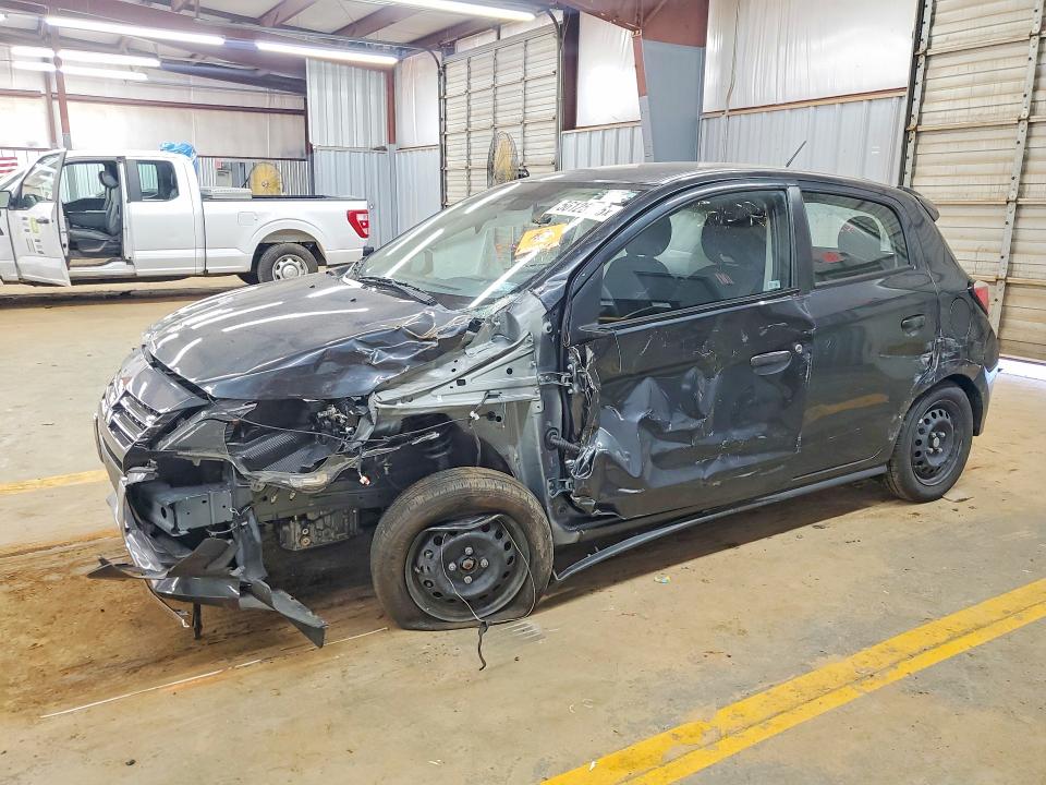 2024 Mitsubishi Mirage VIN ML32AUHJ7RH021018 COPART salvage auction — FRONT END, Fl - Dlr Only Cert Of Destruction, sold $1,500 on 2026-07-08 (photo 1)
