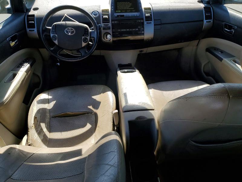 2007 Toyota Prius VIN JTDKB20U277691230 COPART salvage auction — FRONT END, Ca - Dis/Dlr/Exp App For Dup Clean, sold $525 on 2026-07-13 (photo 8)