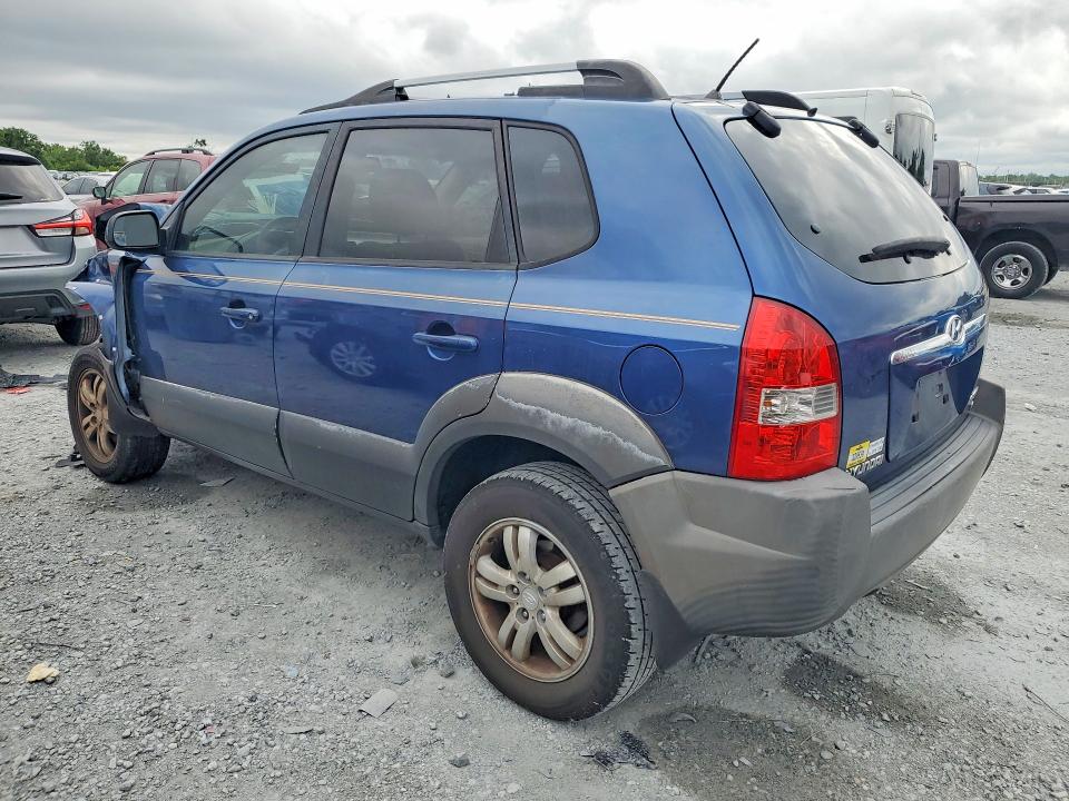 2006 Hyundai Tucson VIN KM8JN12D86U295017 COPART salvage auction — FRONT END, Fl - Cert Of Title Slvg Rebuildable, sold $375 on 2026-07-07 (photo 2)