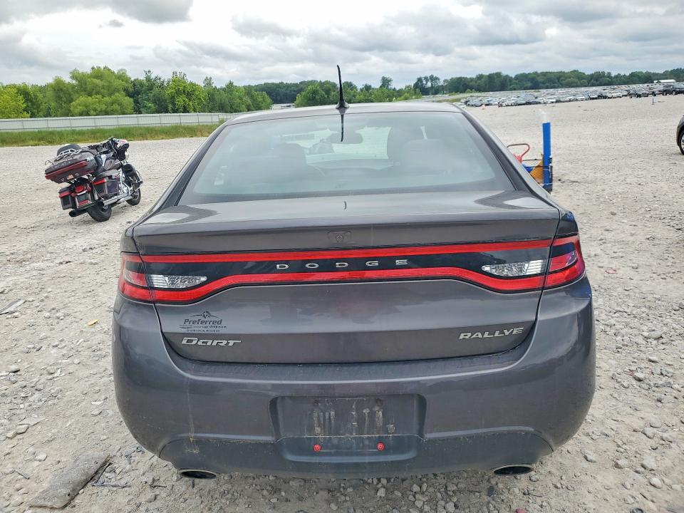 2015 Dodge Dart VIN 1C3CDFBBXFD121191 COPART salvage auction — FRONT END, MI - CERTIFICATE OF TITLE, sold $750 on 2026-07-02 (photo 6)
