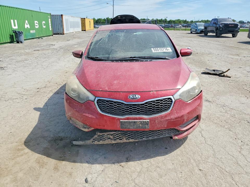 2015 Kia Forte VIN KNAFX4A6XF5299506 COPART salvage auction — FRONT END, In - Cert Of Title-Salvage Title, sold $475 on 2026-07-24 (photo 5)