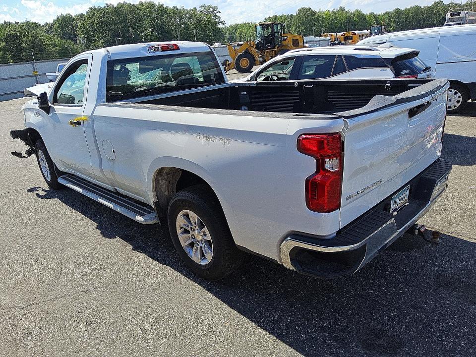 2025 Chevrolet Silverado VIN 3GCNAAED9SG377056 COPART salvage auction — FRONT END, Az - Cert Of Title - Salvage (P), sold $2,600 on 2026-07-09 (photo 2)