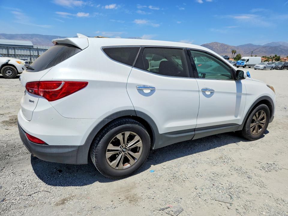 2016 Hyundai Santa fe VIN 5XYZT3LB4GG326577 COPART salvage auction — REAR END, Mt - Dis/Dlr/Exp Only Clean Title, sold $1,250 on 2026-07-29 (photo 3)
