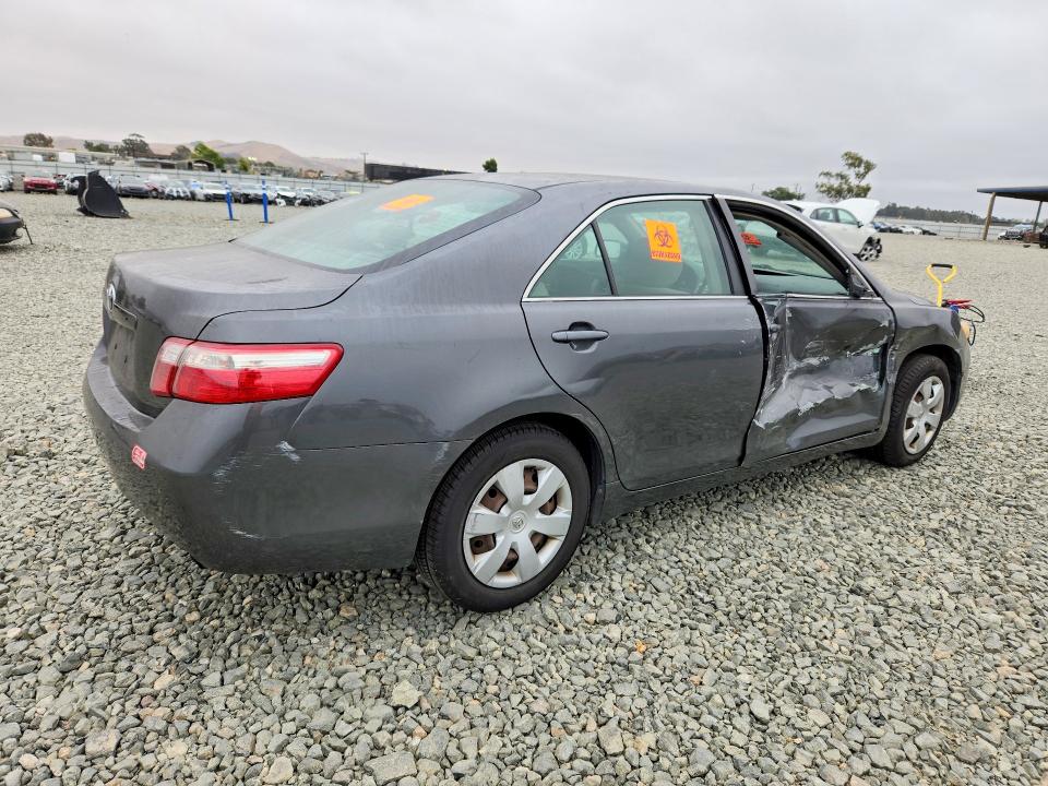 2007 Toyota Camry VIN 4T1BE46K67U043038 COPART salvage auction — SIDE, Ca - Dis/Dlr/Exp Only Clean Title, sold $450 on 2026-07-02 (photo 3)