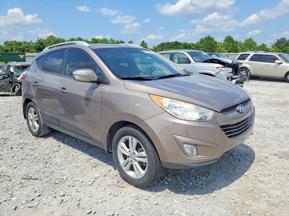 2013 Hyundai VIN KM8JU3AC2DU724754 COPART salvage auction — UNDERCARRIAGE, AL - CERT OF TITLE-SALVAGE TITLE (P), sold $1,650 on 2026-07-28 (photo 4)