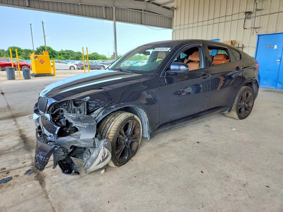 2014 BMW X6 VIN 5UXFG8C59EL593082 COPART salvage auction — FRONT END, Oh - Cert Of Title-Salvage, sold $2,400 on 2026-07-29 (photo 1)