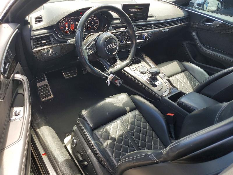 2018 Audi S5 VIN WAUP4AF53JA032803 COPART salvage auction — FRONT END, NV - SALVAGE TITLE, sold $8,200 on 2026-08-24 (photo 8)