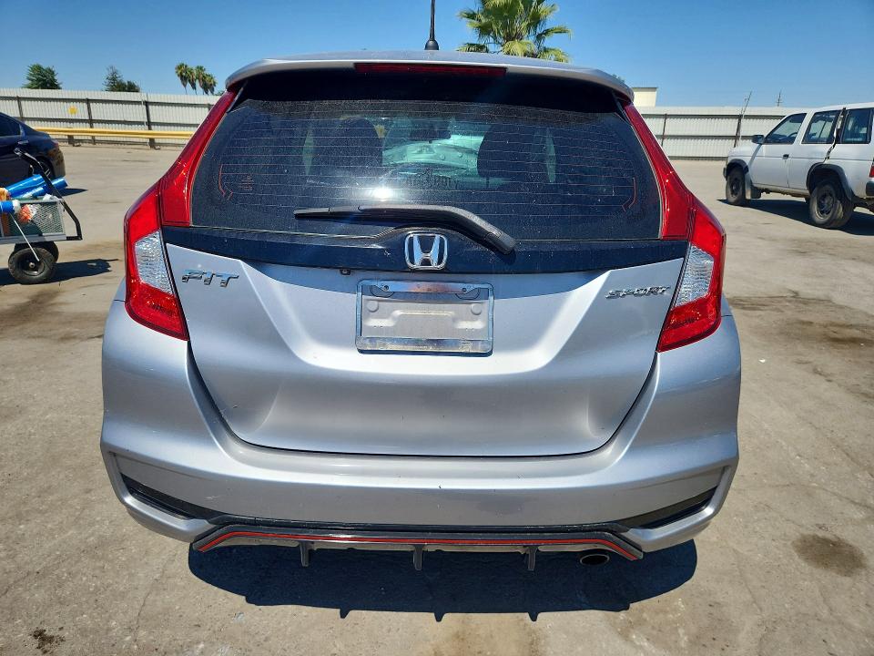 2018 Honda Fit VIN 3HGGK5H61JM708675 COPART salvage auction — FRONT END, Ca - Salvage Certificate, sold $1,300 on 2026-07-10 (photo 6)