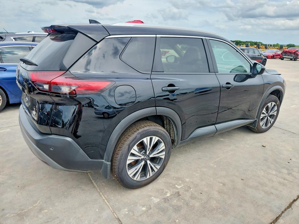 2023 Nissan Rogue VIN JN8BT3BA3PW432679 COPART salvage auction — NORMAL WEAR, Tx - Certificate Of Title, sold $6,600 on 2026-07-30 (photo 3)