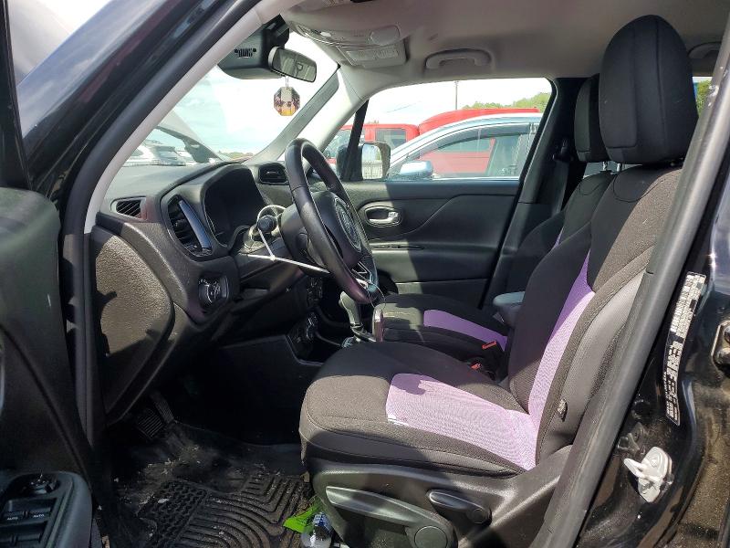 2018 Jeep Renegade VIN ZACCJBBBXJPH73610 COPART salvage auction — FRONT END, Mn - Cert Of Title-Prior Salvage, sold $1,600 on 2026-08-18 (photo 7)