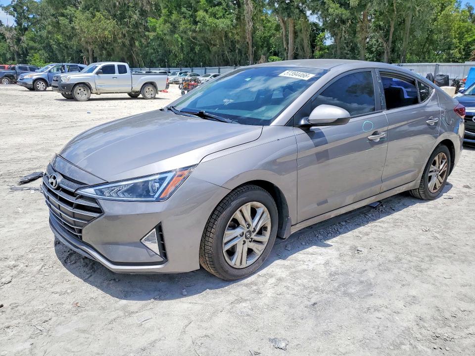 2020 Hyundai VIN KMHD84LF7LU062716 COPART salvage auction — FRONT END, Fl - Certificate Of Destruction, sold $1,950 on 2026-07-07 (photo 1)