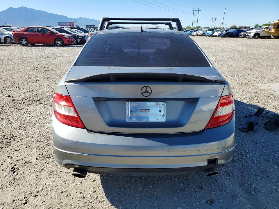 2011 Mercedes-benz C class VIN WDDGF8BB4BR140776 COPART salvage auction — FRONT END, Ut - Salvage Certificate, sold $150 on 2026-07-20 (photo 6)