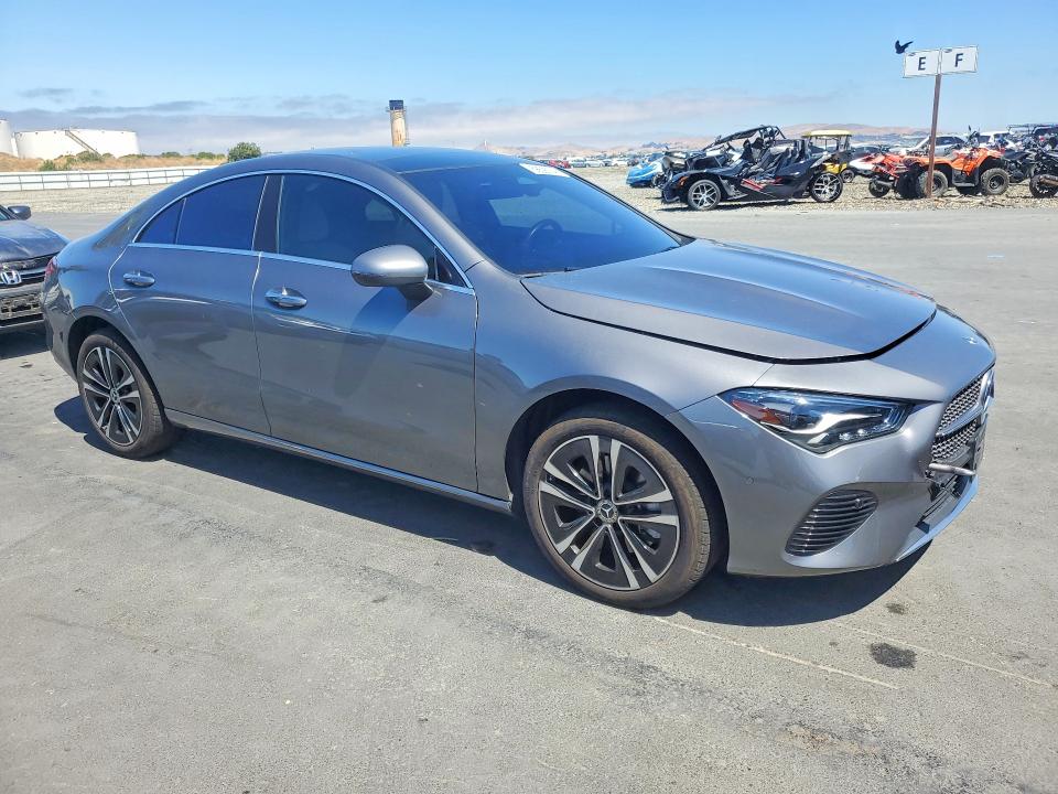 2024 Mercedes-benz Cla-klasse VIN W1K5J4GB3RN468280 COPART salvage auction — MECHANICAL, Ca - Salvage Certificate, sold $16,900 on 2026-08-10 (photo 4)