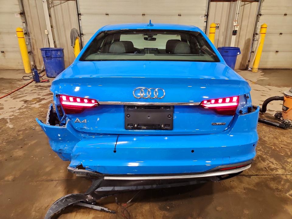 2020 Audi A4 VIN WAUENAF45LN010809 COPART salvage auction — REAR END, Pa - Certificate Of Salvage, sold $3,900 on 2026-07-21 (photo 6)