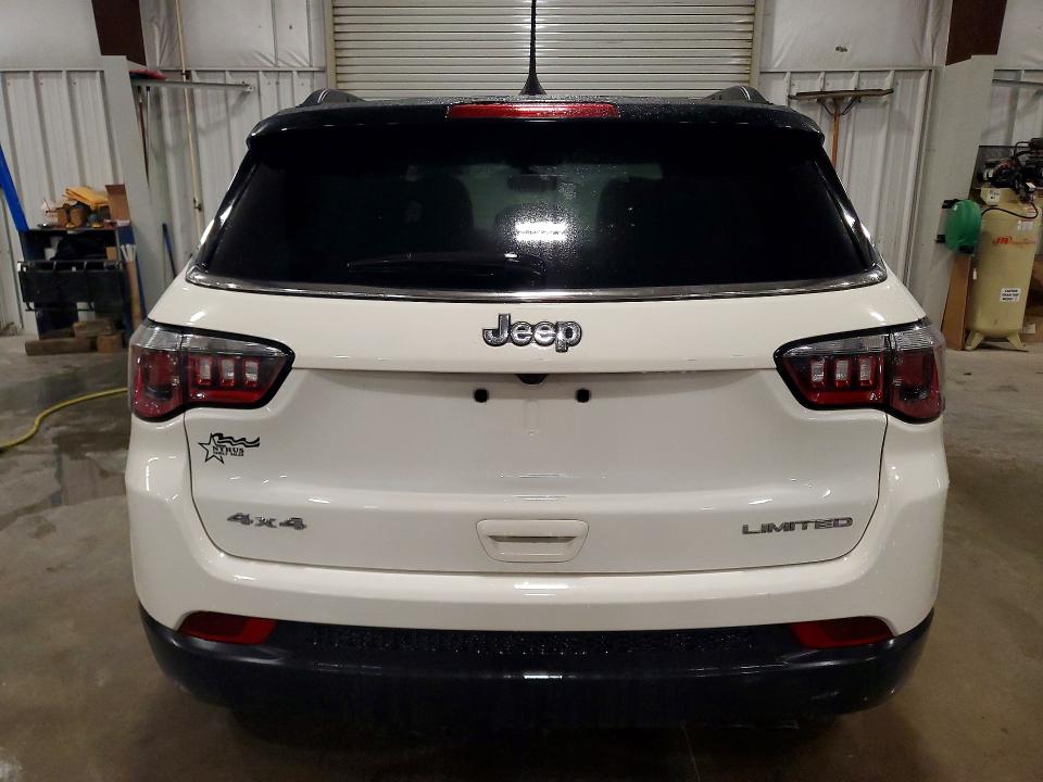 2018 Jeep VIN 3C4NJDCB2JT192114 COPART salvage auction — HAIL, Mn - Cert Of Title-Salvage, sold $7,600 on 2026-07-06 (photo 6)