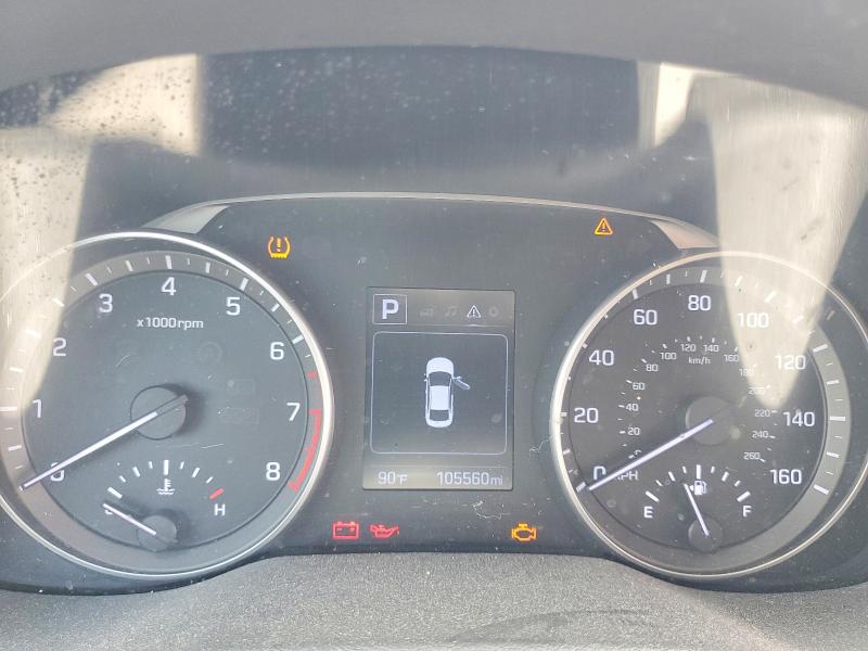 2017 Hyundai Elantra VIN KMHD84LFXHU104402 COPART salvage auction — FRONT END, Fl - Cert Of Title Slvg Rebuildable, sold $1,100 on 2026-07-09 (photo 9)