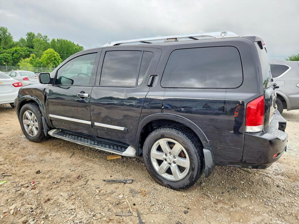 2011 Nissan Armada VIN 5N1AA0NE4BN603945 COPART salvage auction — FRONT END, Ky - Bill Of Sale/Part Only/No Titl, sold $475 on 2026-07-02 (photo 2)