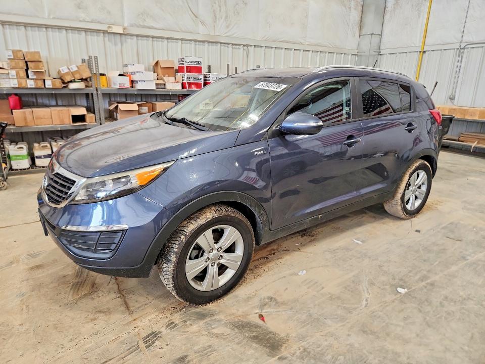 2012 Kia Sportage VIN KNDPBCA29C7286999 COPART salvage auction — SIDE, Wi - Junked Vehicle Bill Of Sale, sold $1,750 on 2026-07-08 (photo 1)