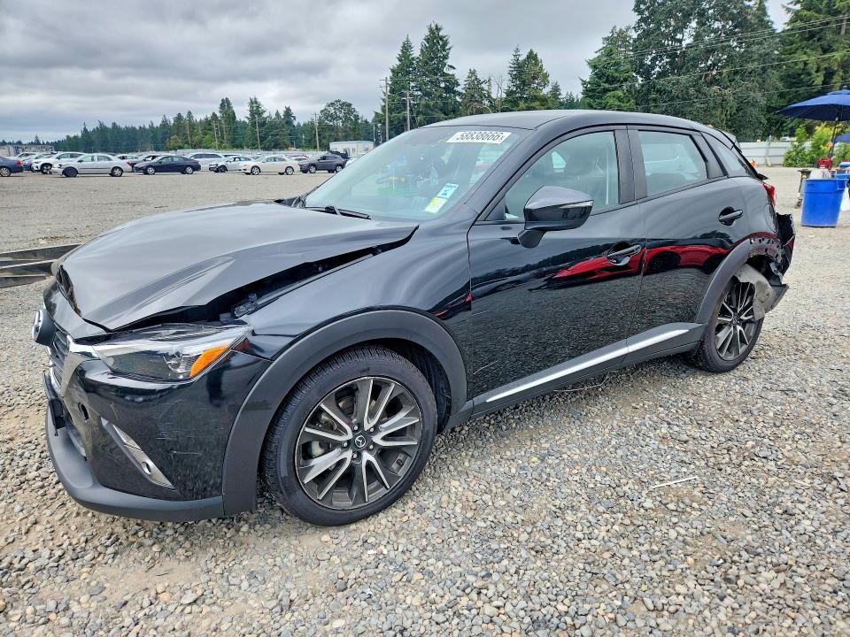 2016 Mazda Cx-3 VIN JM1DKBD77G0122833 COPART salvage auction — FRONT END, Wa - Bill Of Sale, sold $1,750 on 2026-07-10 (photo 1)