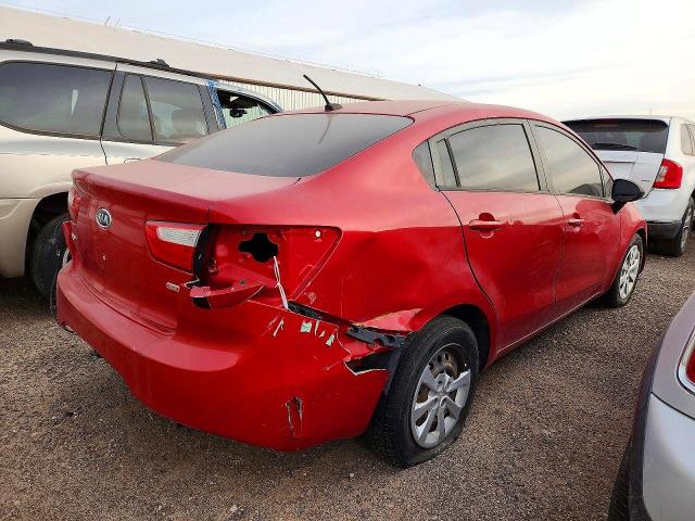 2013 Kia Rio VIN KNADM4A31D6193751 COPART salvage auction — MECHANICAL, Az - Cert Of Title-Previous Salvage, sold $325 on 2026-07-27 (photo 3)