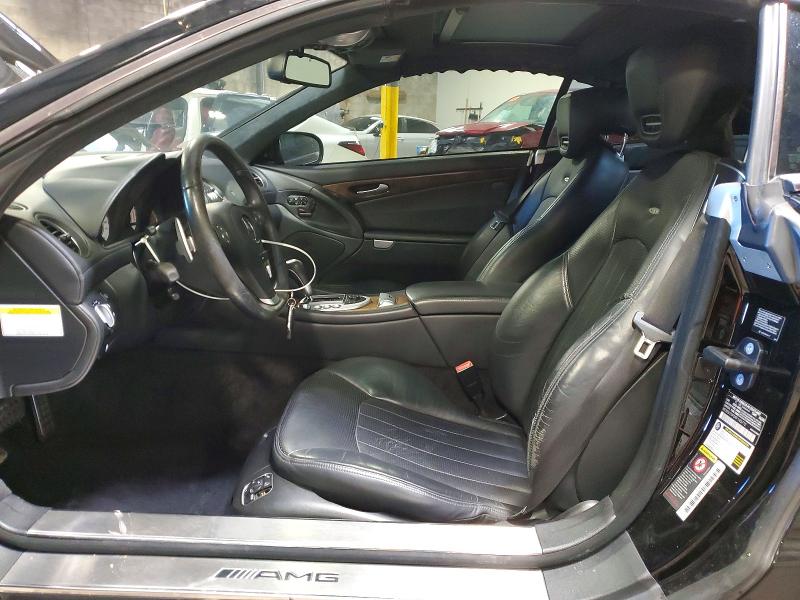 2009 Mercedes-benz Sl-class VIN WDBSK70F09F145712 COPART salvage auction — REAR END, Md - Cert Of Salvage > 75% Damage, sold $13,200 on 2026-07-20 (photo 7)