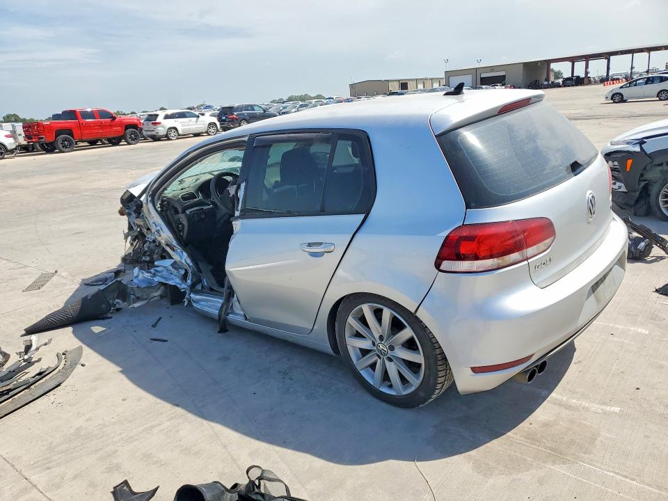 2011 Volkswagen Golf VIN WVWDM7AJ8BW202753 COPART salvage auction — FRONT END, TX - SALVAGE VEHICLE TITLE (P), sold $350 on 2026-07-09 (photo 2)