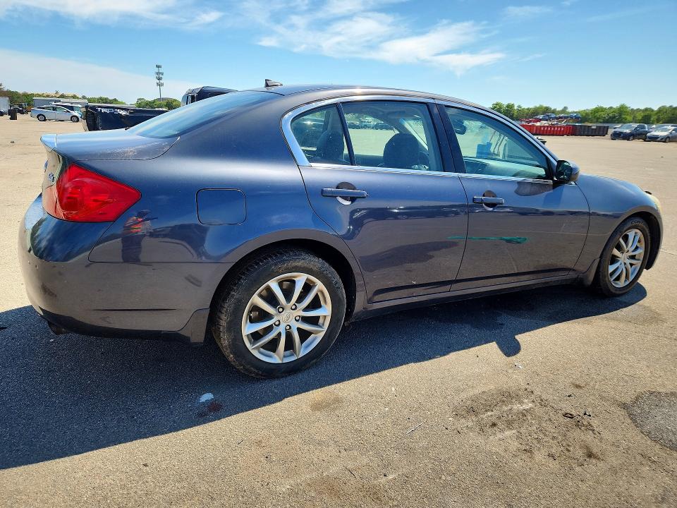 2008 Infiniti G35 VIN JNKBV61F98M267589 COPART salvage auction — FRONT END, Ny - Mv-907A Salvage Certificate, sold $425 on 2026-07-20 (photo 3)