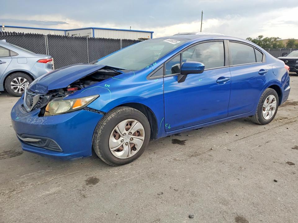2015 Honda Civic VIN 19XFB2F55FE024166 COPART salvage auction — FRONT END, Fl - Cert Of Title Slvg Rebuildable, sold $1,700 on 2026-07-02 (photo 1)